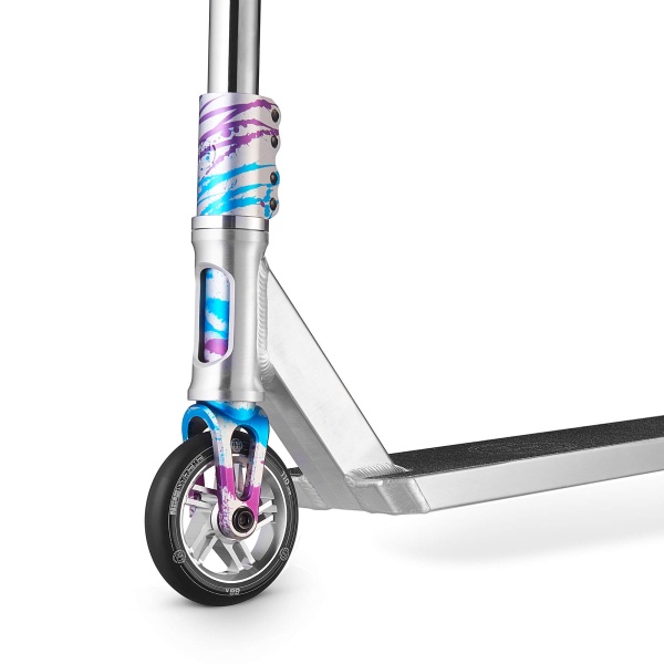 Самокат Hipe Extreme H5 Pro серебро/голубой Самокат Hipe Extreme H5 Pro серебро/голубой