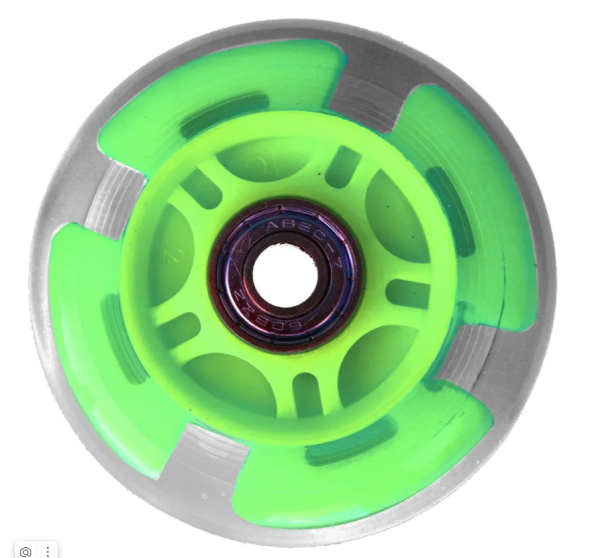 Колесо для самоката 80 мм (святщиеся)