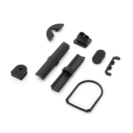 Силиконовые заглушки черные для Xiaomi М365 (реплика)