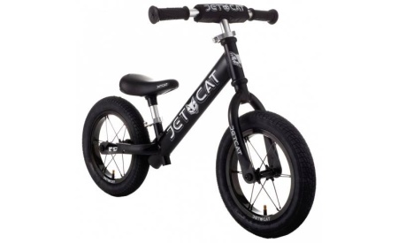 Беговел JetCat 12 Sport SLT Air (черный)