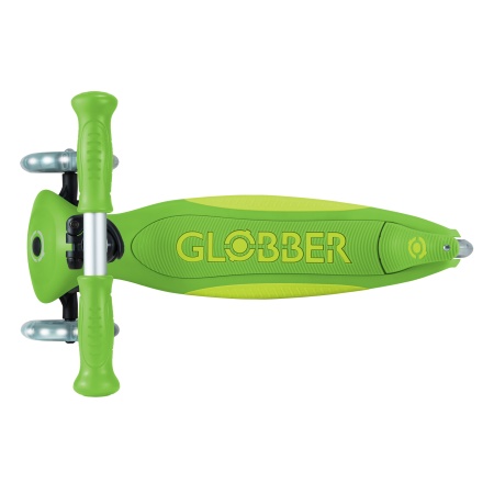 Самокат Globber Primo Foldable Plus Lights v2 зеленый Самокат Globber Primo Foldable Plus Lights v2 зеленый