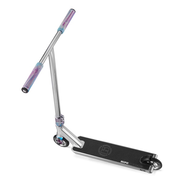 Самокат Hipe Extreme H5 Pro серебро/голубой Самокат Hipe Extreme H5 Pro серебро/голубой