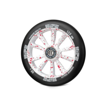 Колесо Hipe WLMT09L 120мм белый/красный