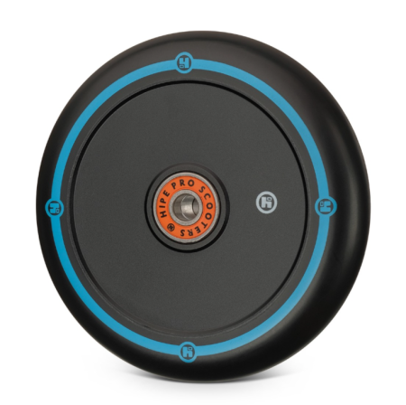 Колесо Hipe Flat Solid logo 110мм черный/черно-синий