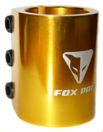 Хомут Fox 3-х болтовый для трюкового самоката