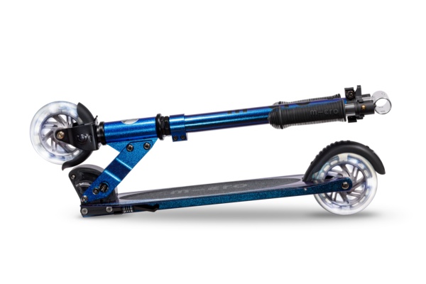 Самокат Micro Scooter Sprite LED жемчужно-синий (SA0293)