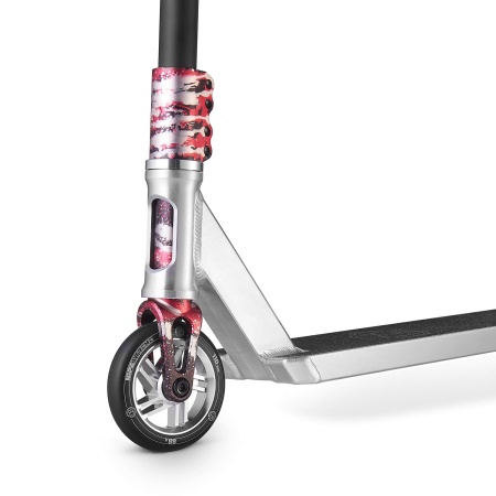 Самокат Hipe Extreme H5 Pro серебро/красный Самокат Hipe Extreme H5 Pro серебро/красный