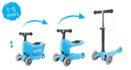 Самокат Micro Mini 2GO Blue (ММ0209) Самокат Micro Mini 2GO Blue (ММ0209)