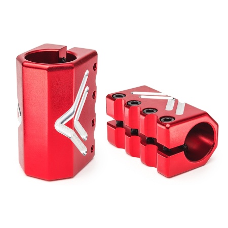 Хомут Fox 4-х болтовый для трюкового самоката