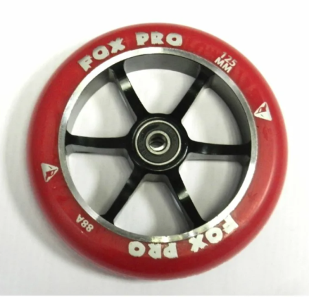 Колесо Fox 6ST 125 мм красный