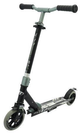 Самокат Tech Team Jogger 145 (2021) черно-зеленый Самокат Tech Team Jogger 145 (2021) черно-зеленый