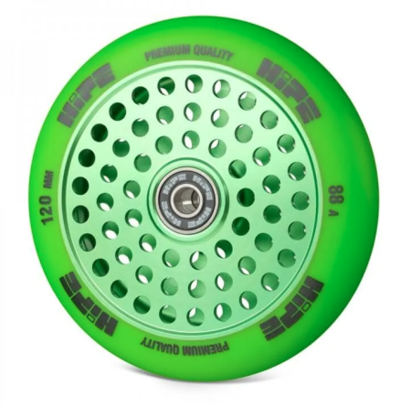 Колесо Hipe H20 120мм зеленый/зеленый
