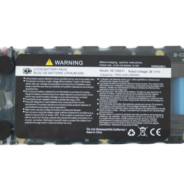 Аккумулятор 36V 7.8AH для Xiaomi M365 (подходит на оригинал) производство конец 2024г