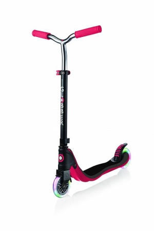 Самокат Globber Flow 125 Lights красный Самокат Globber Flow 125 Lights красный