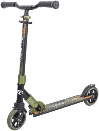 Самокат Tech Team Comfort 145R (2021) зеленый