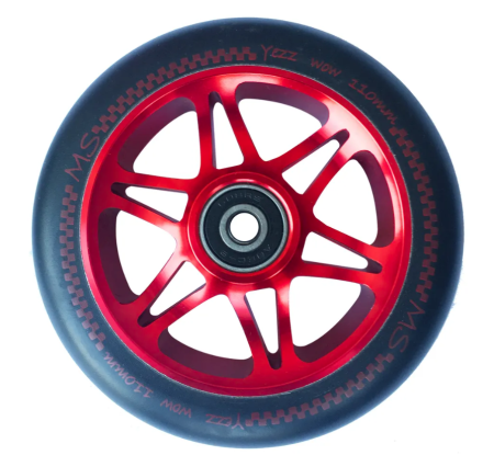 Колесо MS Yezz 110 мм 6/2s красный