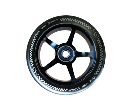 Колесо MS Yezz 110 мм 5S черный