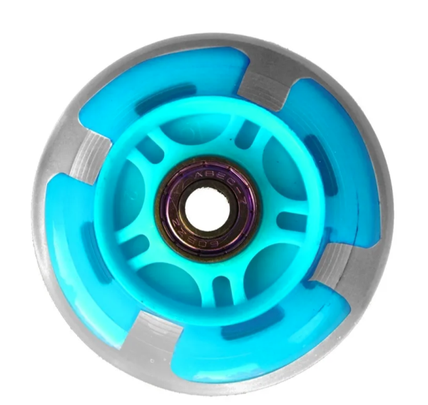 Колесо для самоката 80 мм (святщиеся)