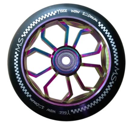 Колесо MS Yezz 120 мм Medusa Neo-Chrome Колесо MS Yezz 120 мм Medusa Neo-Chrome