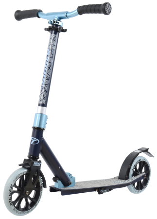 Самокат Tech Team Jogger 180 (2021) черно-синий Самокат Tech Team Jogger 180 (2021) черно-синий