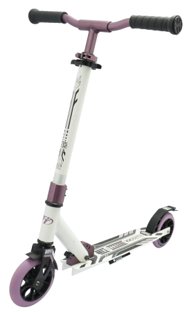 Самокат Tech Team Jogger 145 (2021) бело фиолетовый