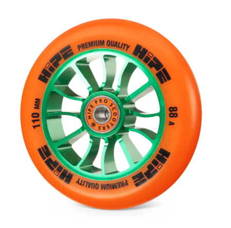 Колесо Hipe H01 110мм green/orange