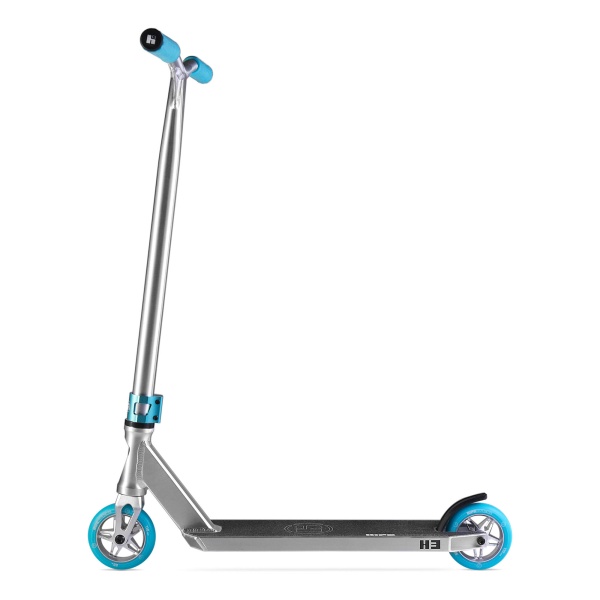 Самокат Hipe Extreme H3 Pro серебро/голубой Самокат Hipe Extreme H3 Pro серебро/голубой